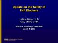 Update on the Safety of TNF Blockers PowerPoint PPT Presentation