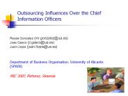 Outsourcing Influences Over the Chief Information Officers