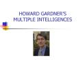HOWARD GARDNER PowerPoint PPT Presentation