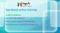 sap retail online training PowerPoint PPT Presentation