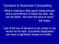 Demand in Business Forecasting PowerPoint PPT Presentation