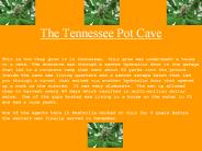 The Tennessee Pot Cave