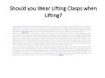 Weight Lifting Gloves PowerPoint PPT Presentation