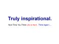 Truly inspirational. PowerPoint PPT Presentation