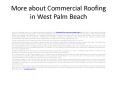 west palm beach roofing PowerPoint PPT Presentation