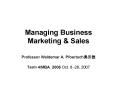 Managing Business Marketing PowerPoint PPT Presentation