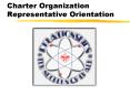Charter Organization Representative Orientation PowerPoint PPT Presentation
