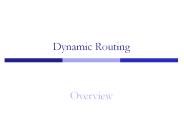 Dynamic Routing