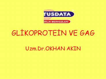 GLIKOPROTEIN VE GAG