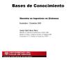 Bases de Conocimiento PowerPoint PPT Presentation