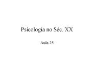 Psicologia no S