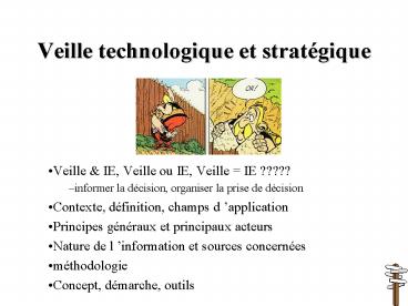 Veille technologique et strat