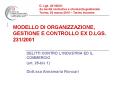 MODELLO DI ORGANIZZAZIONE, GESTIONE E CONTROLLO EX D.LGS. 231/2001 PowerPoint PPT Presentation