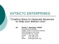 AVTS/CTC ENTERPRISES PowerPoint PPT Presentation