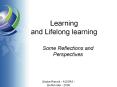 Learning and Lifelong learning PowerPoint PPT Presentation