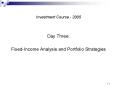Investment Course - 2005 PowerPoint PPT Presentation