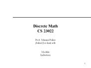 Discrete Math CS 23022