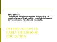 Introduction to Early Childhood Education PowerPoint PPT Presentation
