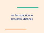 An Introduction to