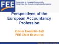 Perspectives of the European Accountancy Profession PowerPoint PPT Presentation