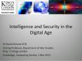 Intelligence and Security in the Digital Age PowerPoint PPT Presentation