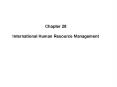 International Human Resource Management PowerPoint PPT Presentation