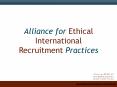 Alliance for Ethical International PowerPoint PPT Presentation