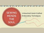An Infographic on Hand-crafted Enbroidery Techniques