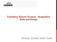 Frameless Shower Screens - Imaginative Style and Design