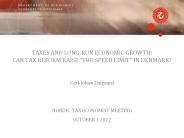 TAXES AND LONG-RUN ECONOMIC GROWTH: CAN TAX REFORM RAISE 