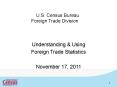 U.S. Census Bureau Foreign Trade Division PowerPoint PPT Presentation