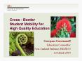 Cross - Border Student Mobility for High Quality Education PowerPoint PPT Presentation