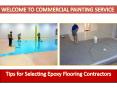Tips for Selecting Epoxy Flooring Contractors (1) PowerPoint PPT Presentation