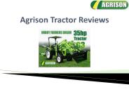 Agrison Tractor Reviews