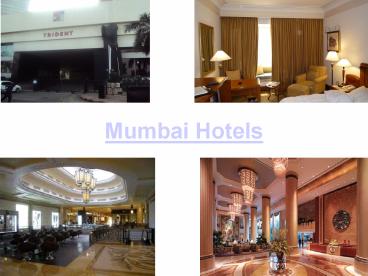Best Hotels in Mumbai