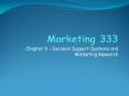 Marketing 333 PowerPoint PPT Presentation