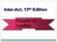 Managing Conflict PowerPoint PPT Presentation