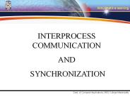 INTERPROCESS COMMUNICATION