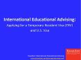 International Educational Advising: PowerPoint PPT Presentation