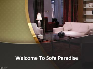 Get Best Deal of Sectional Sofas at Sofa Paradise