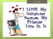 Computer vs.Real Friends