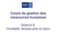 Cours de gestion des ressources humaines  S PowerPoint PPT Presentation
