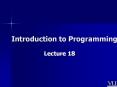 Introduction to Programming PowerPoint PPT Presentation