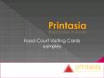 Food court business cards | Food court visiting cards | Printasia PowerPoint PPT Presentation