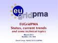 EUGridPMA Status, current trends and some technical topics March 2013 Boulder, CO, USA David Groep, Nikhef PowerPoint PPT Presentation
