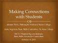 Making Connections with Students PowerPoint PPT Presentation