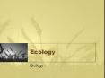 Ecology PowerPoint PPT Presentation