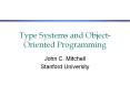 Type Systems and Object-Oriented Programming PowerPoint PPT Presentation