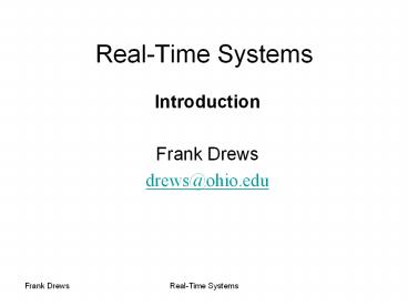 drews@ohio.edu