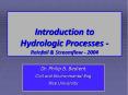 Introduction to Hydrologic Processes - Rainfall PowerPoint PPT Presentation